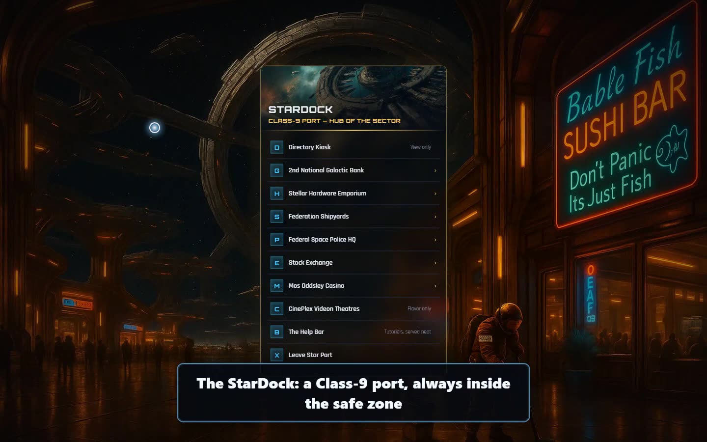 StarDock Tour